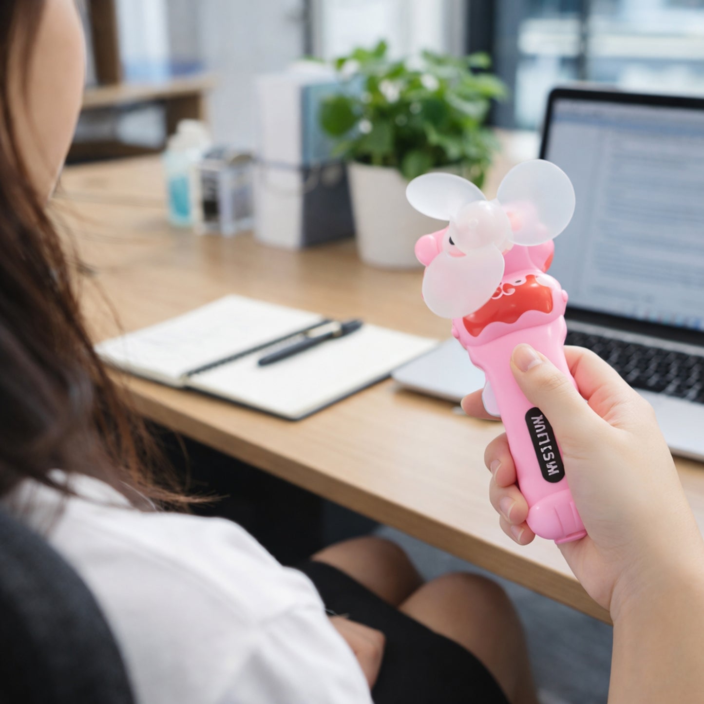 Cute Mini Handheld Fan (1 Pc Mix Color  Design)