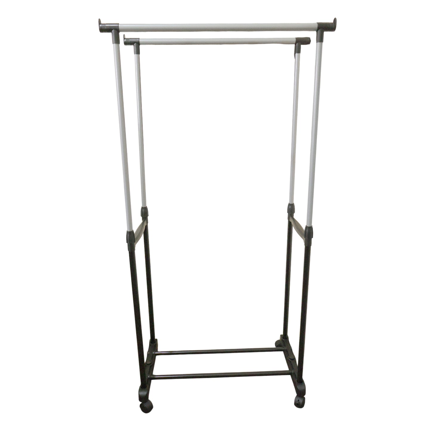 Double Pole Adjustable Garment Stand (1 Set)