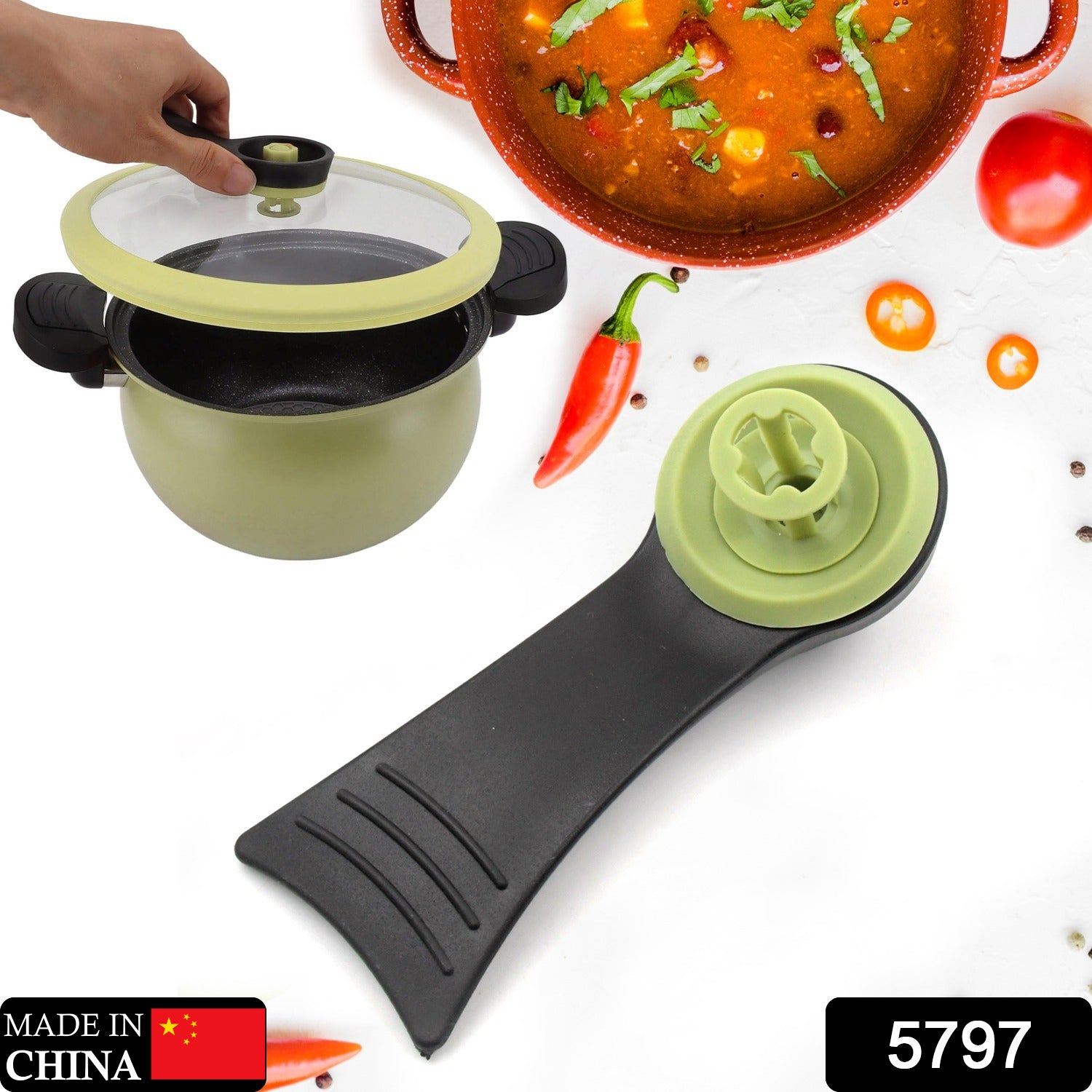 7938 Pressure Cooker Valve  Handle Kitchen Tool Plastic Handle  Valve (1 Pc)