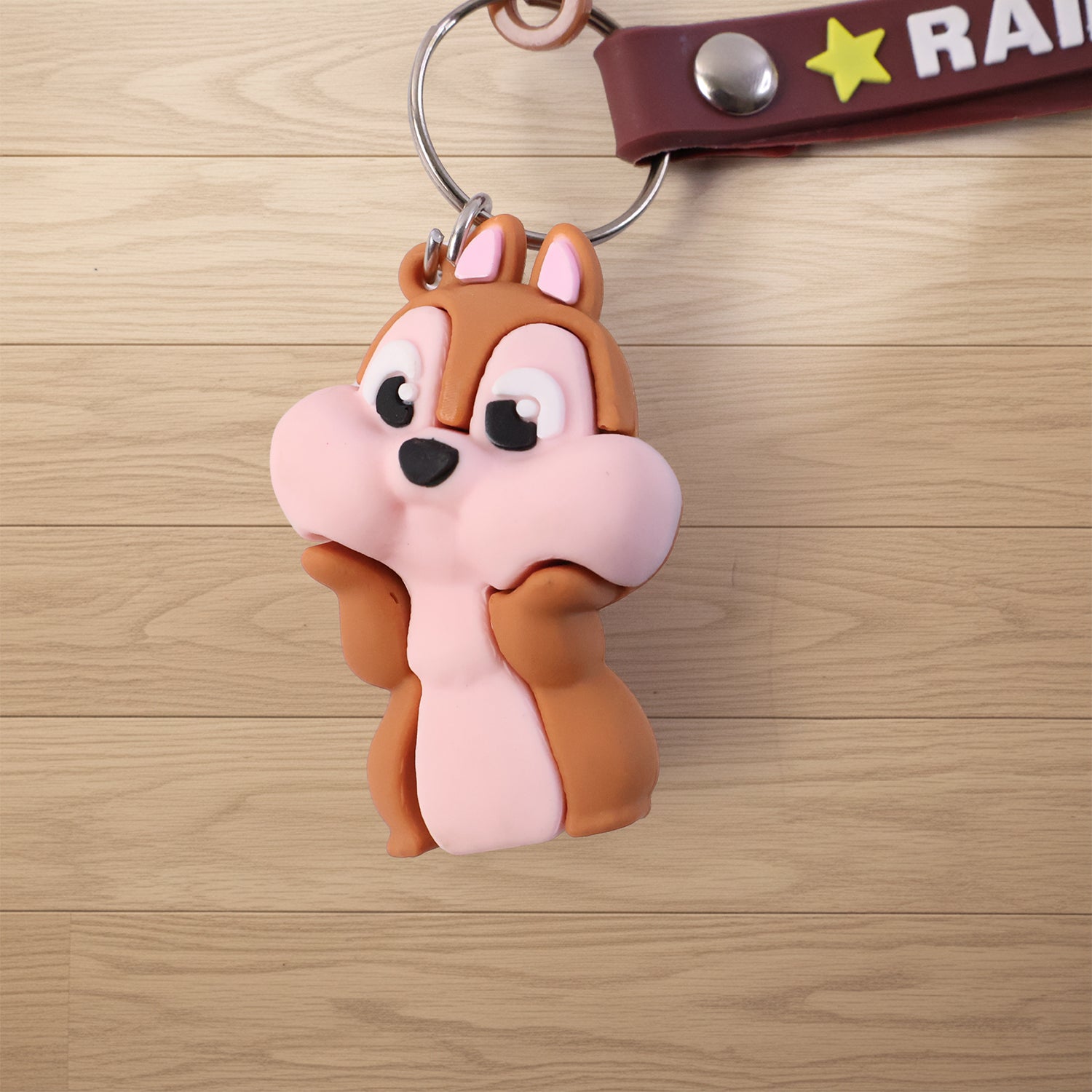 Cute Cartoon Animal Keychain (1 Pc )