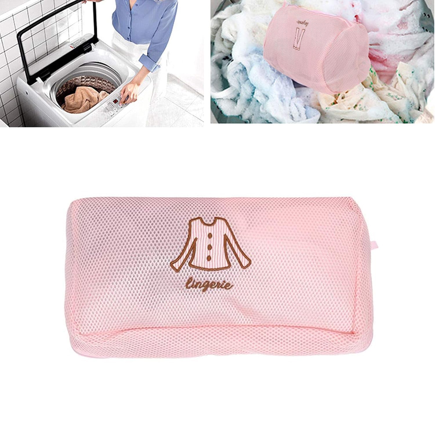 Premium Lingeriebra Laundry Wash Bag - (1 Pc)