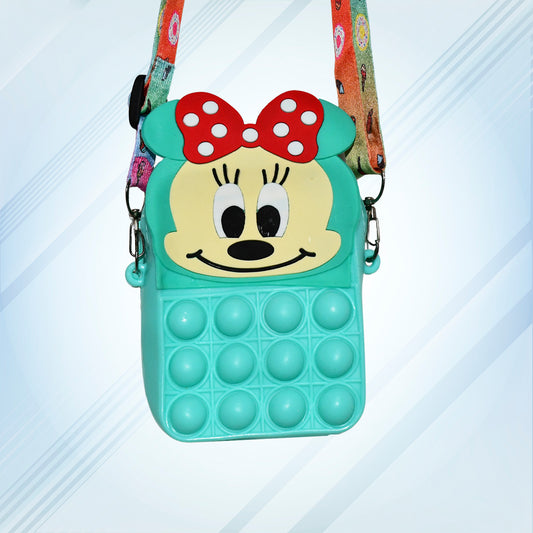 Childrens Silicone Bag Childrens Coin Purse (1 Pc)