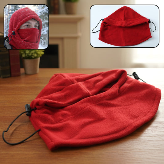 Winter Fleece Face Cover Winter Cap (1 Pc)