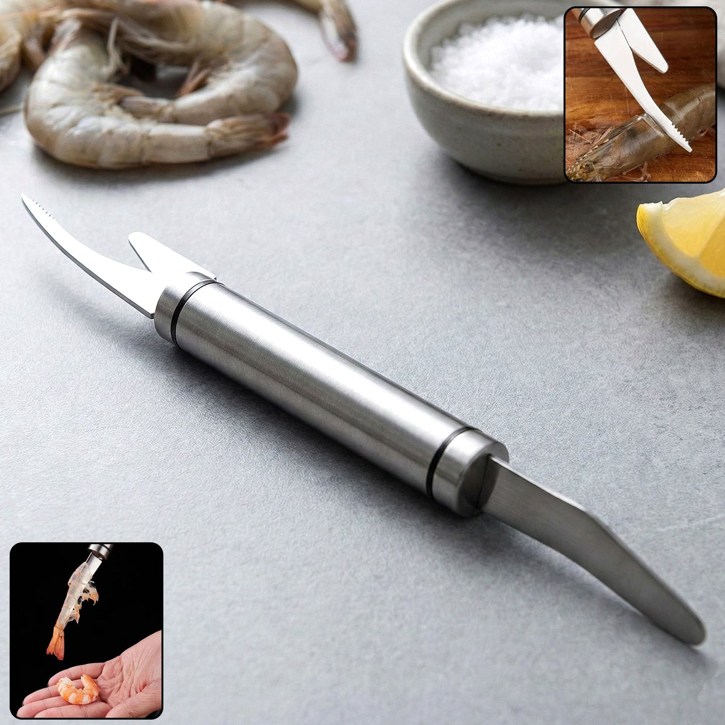 Stainless Steel Fruit  Vegetable Corer And Slicer Tool (1 Pc)