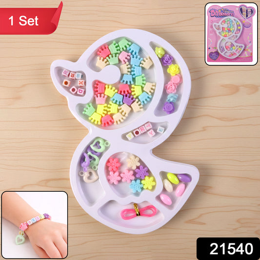 Diy Fashion Beading Jewellery Making Kit (1 Set)