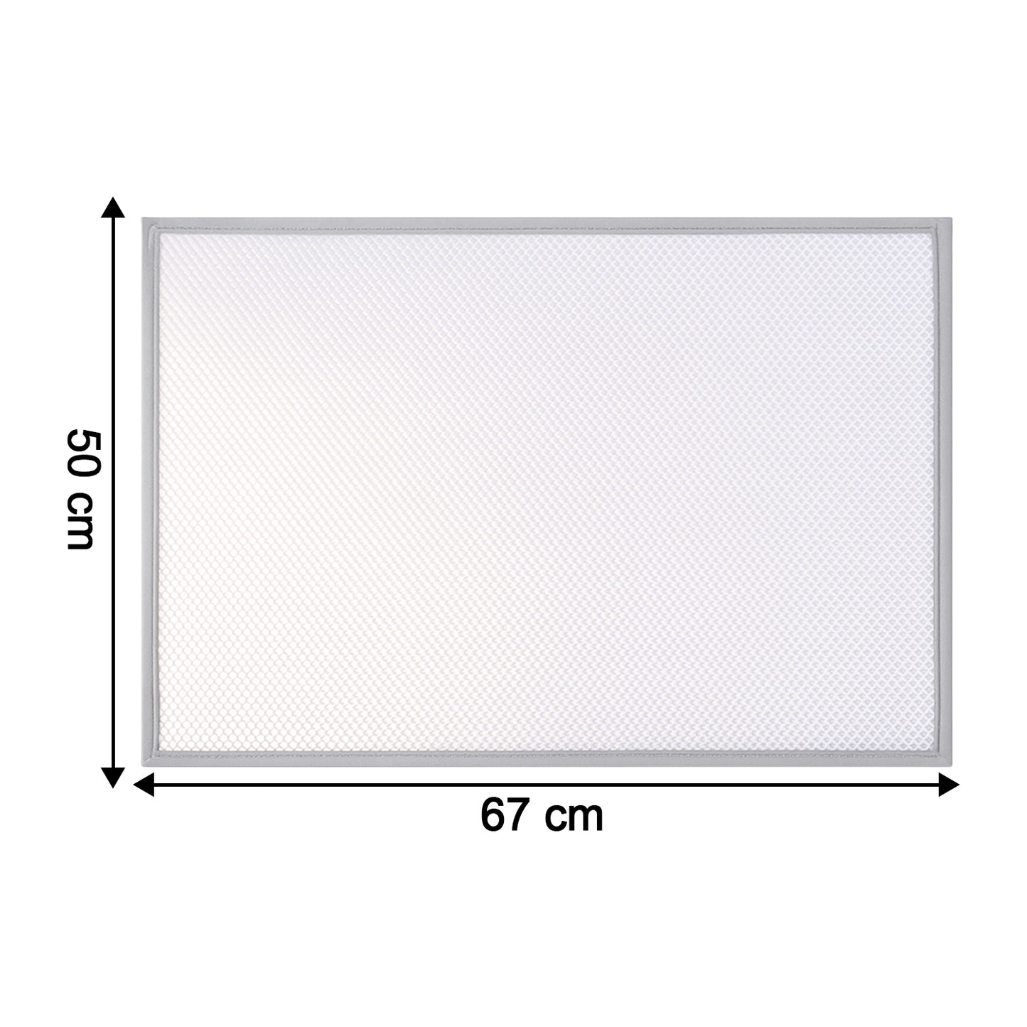 Large Ironing Press Net  Mesh Ironing Protector Cloth (67 X 50 Cm  1 Pc)