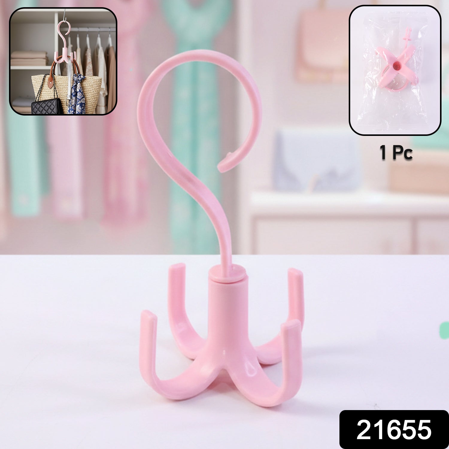 Premium 360 Rotating Multipurpose Hanging Organizer (1 Pc)