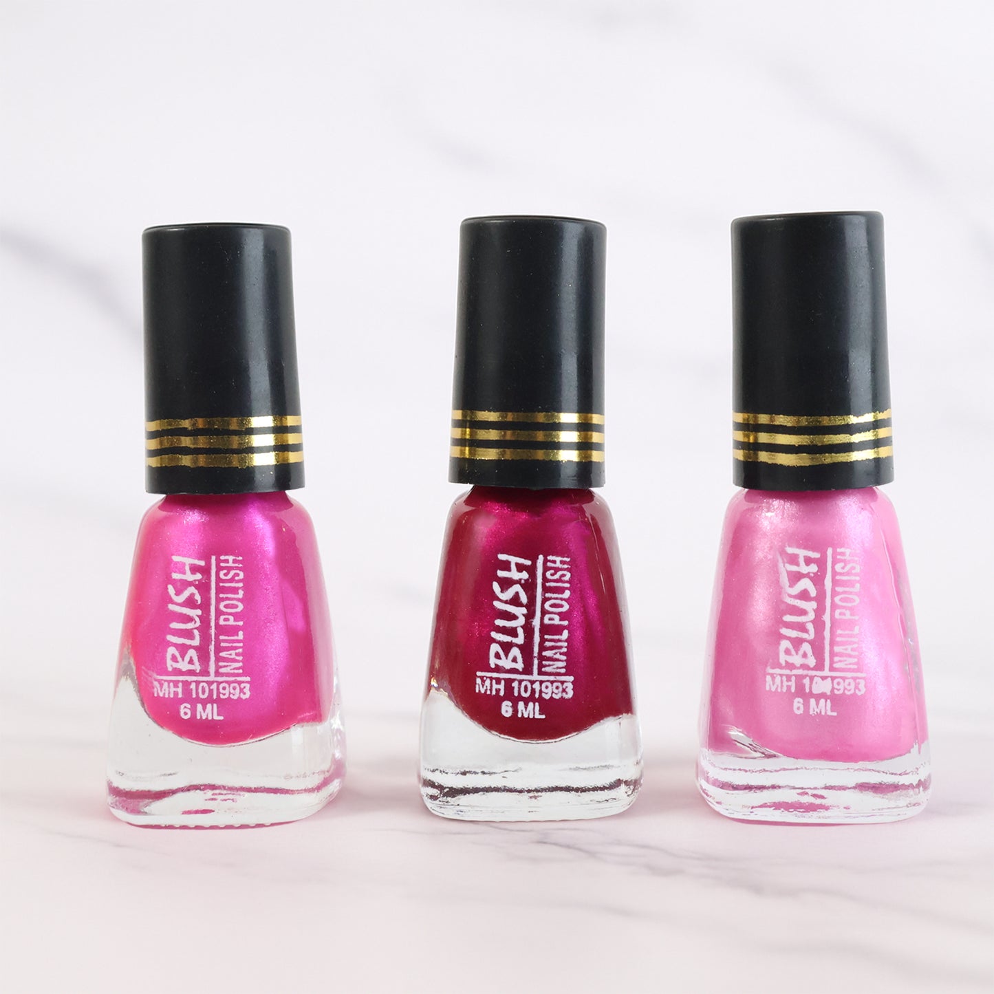 Blush Dark Mini Nail Polish (Mix Color  6 Ml  1 Pc)