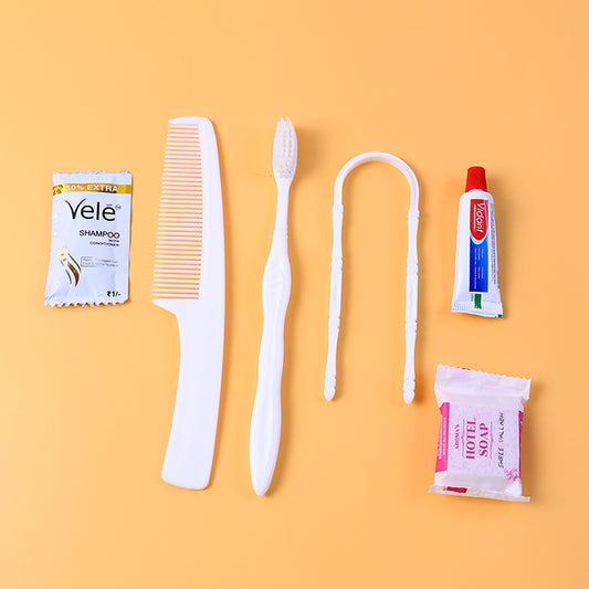 6 In 1 Hotel Guest Toiletry Combo Kit