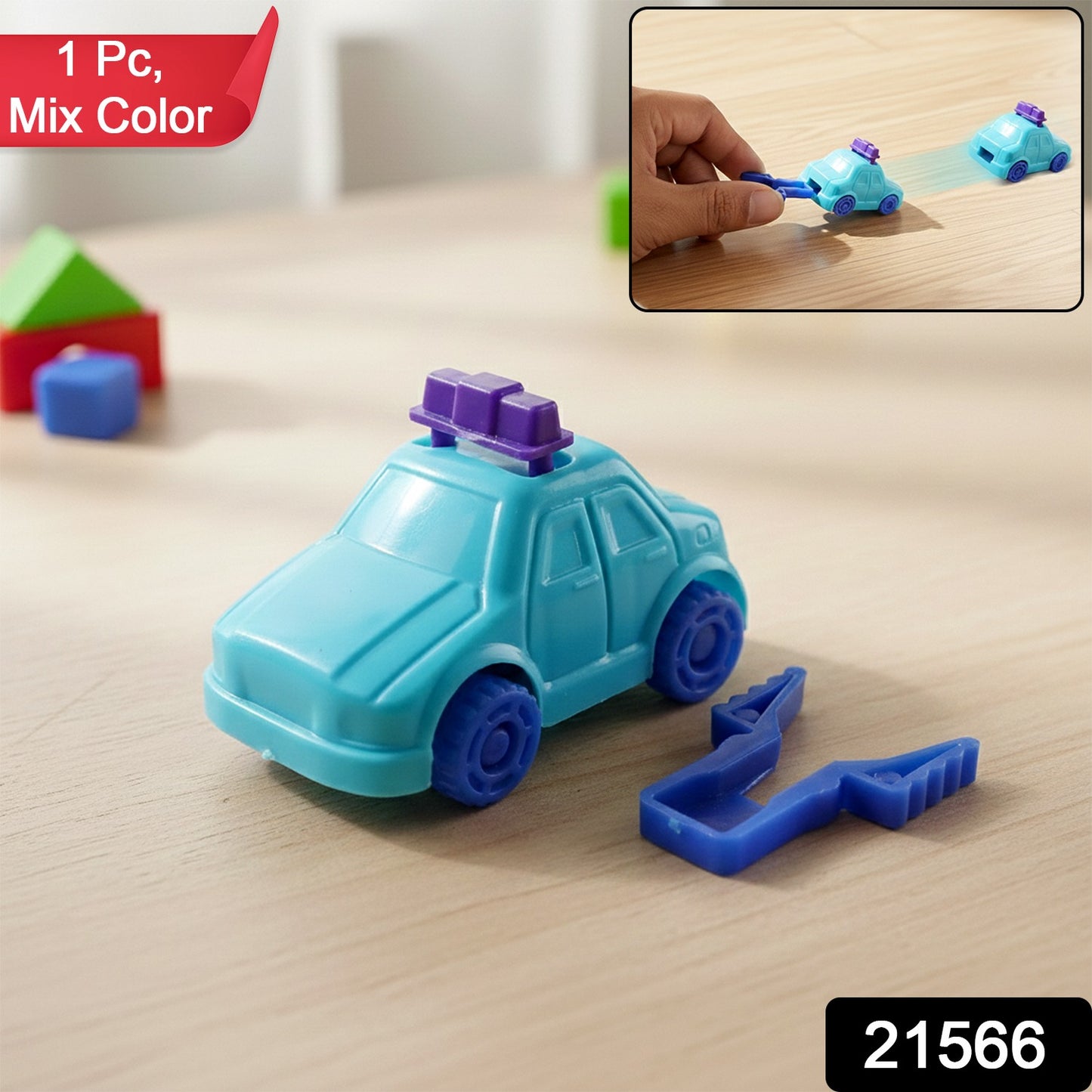 1 Pc Mini Pull Back Car Used Widely By Kids