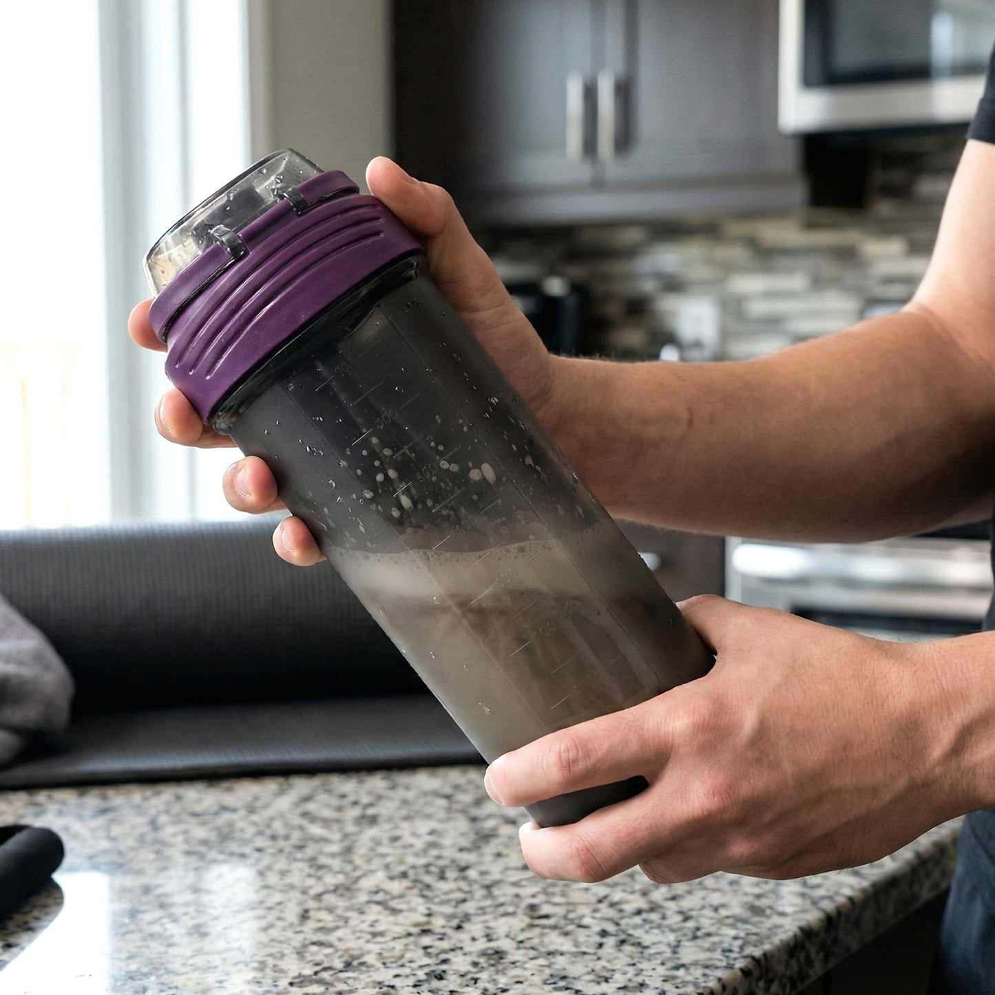 700 Ml Multipurpose Protein Shaker Bottle (1 Pc)