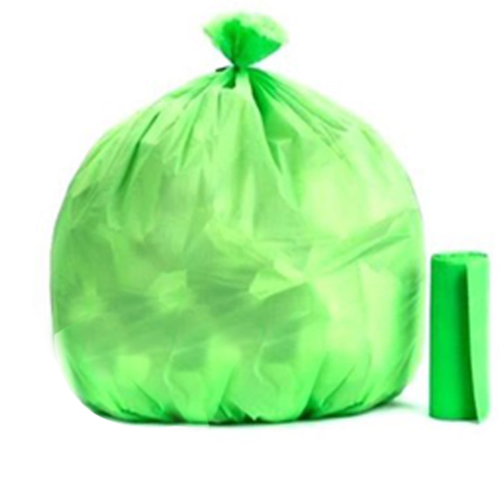 1586 Bio-degradable Eco Friendly Garbagetrash Bags Rolls (24 X 32) (Mix Color)