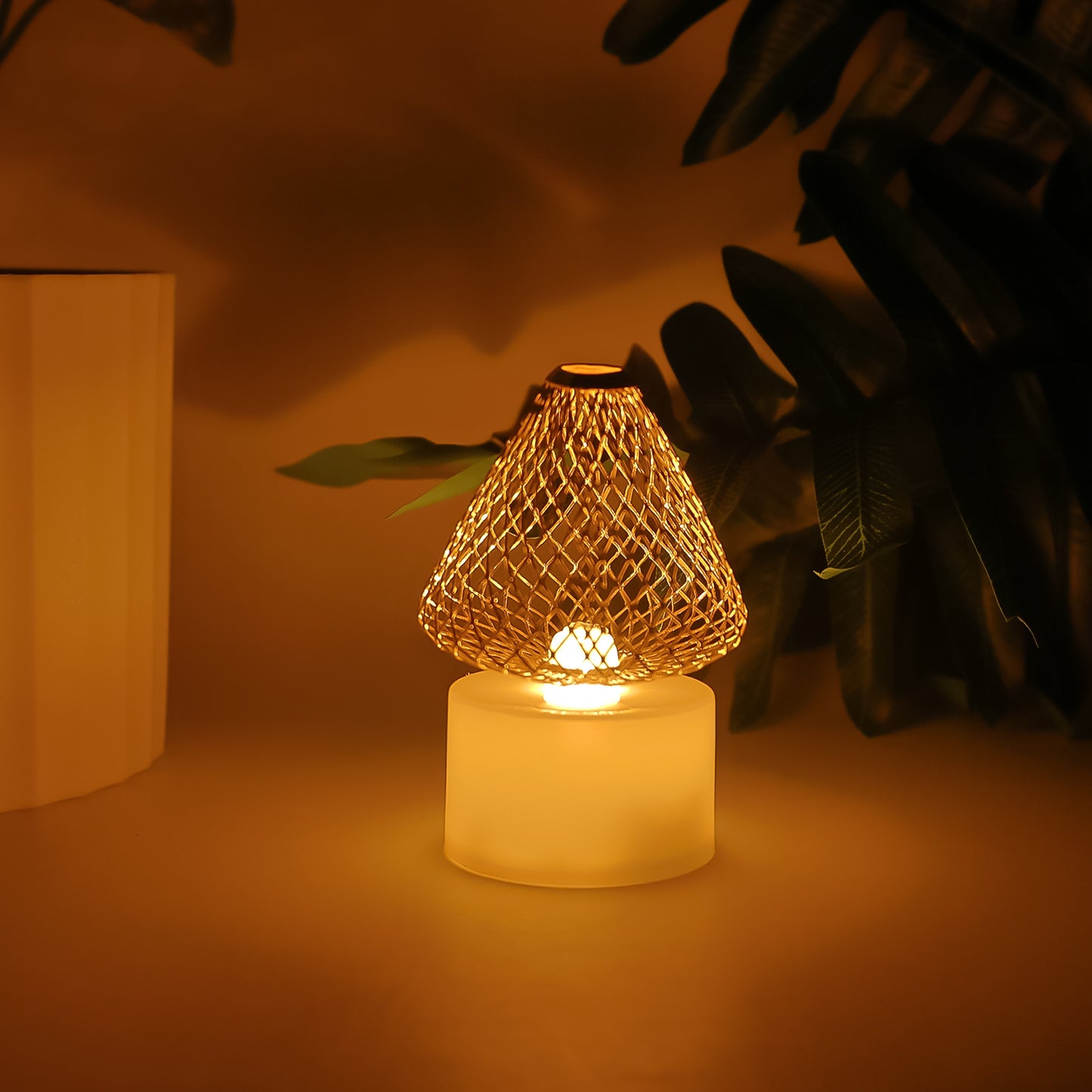 Premium Led Flameless Candle Lights (4 Pc  Set)
