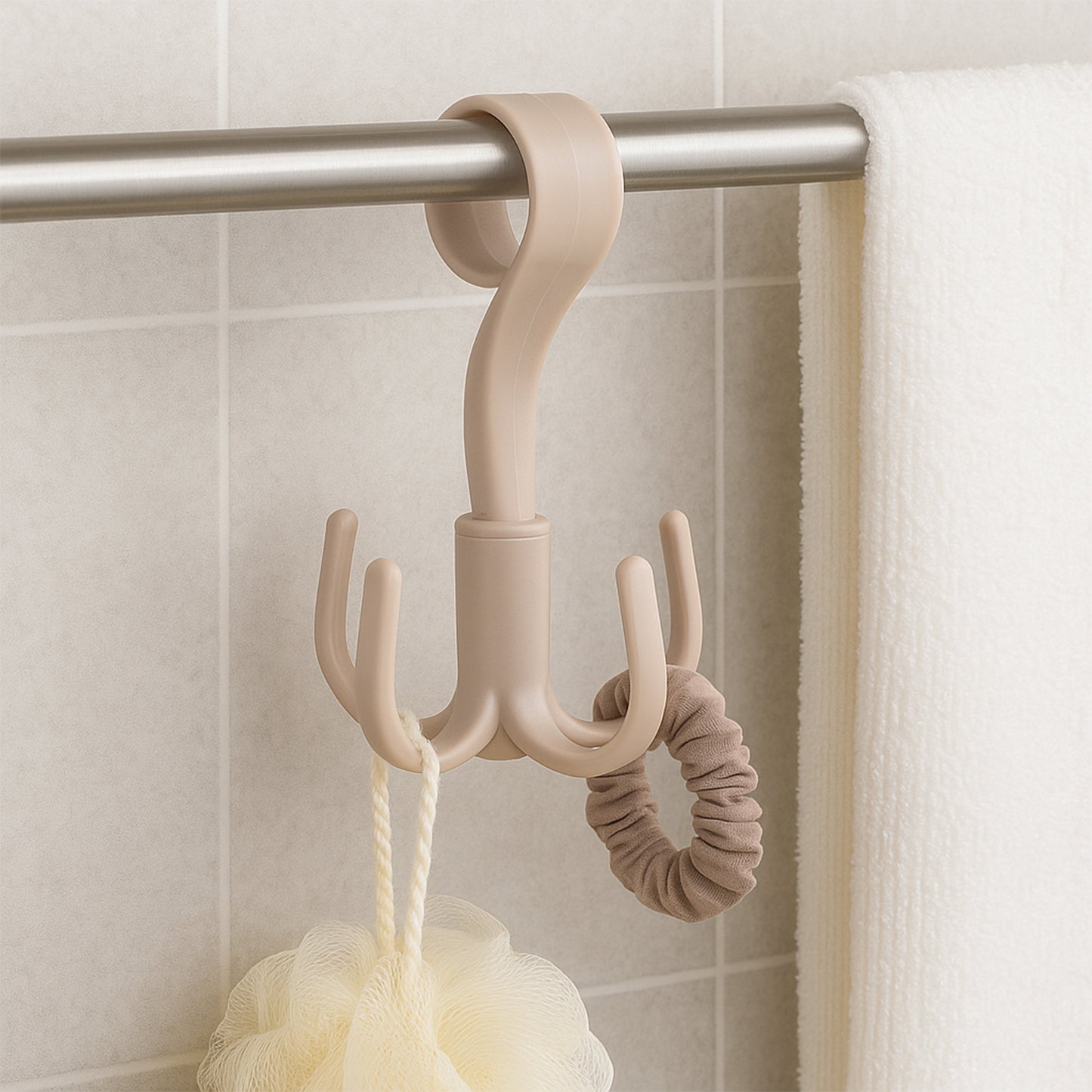 360 Rotating Multipurpose Hook Hanger (1 Pc)