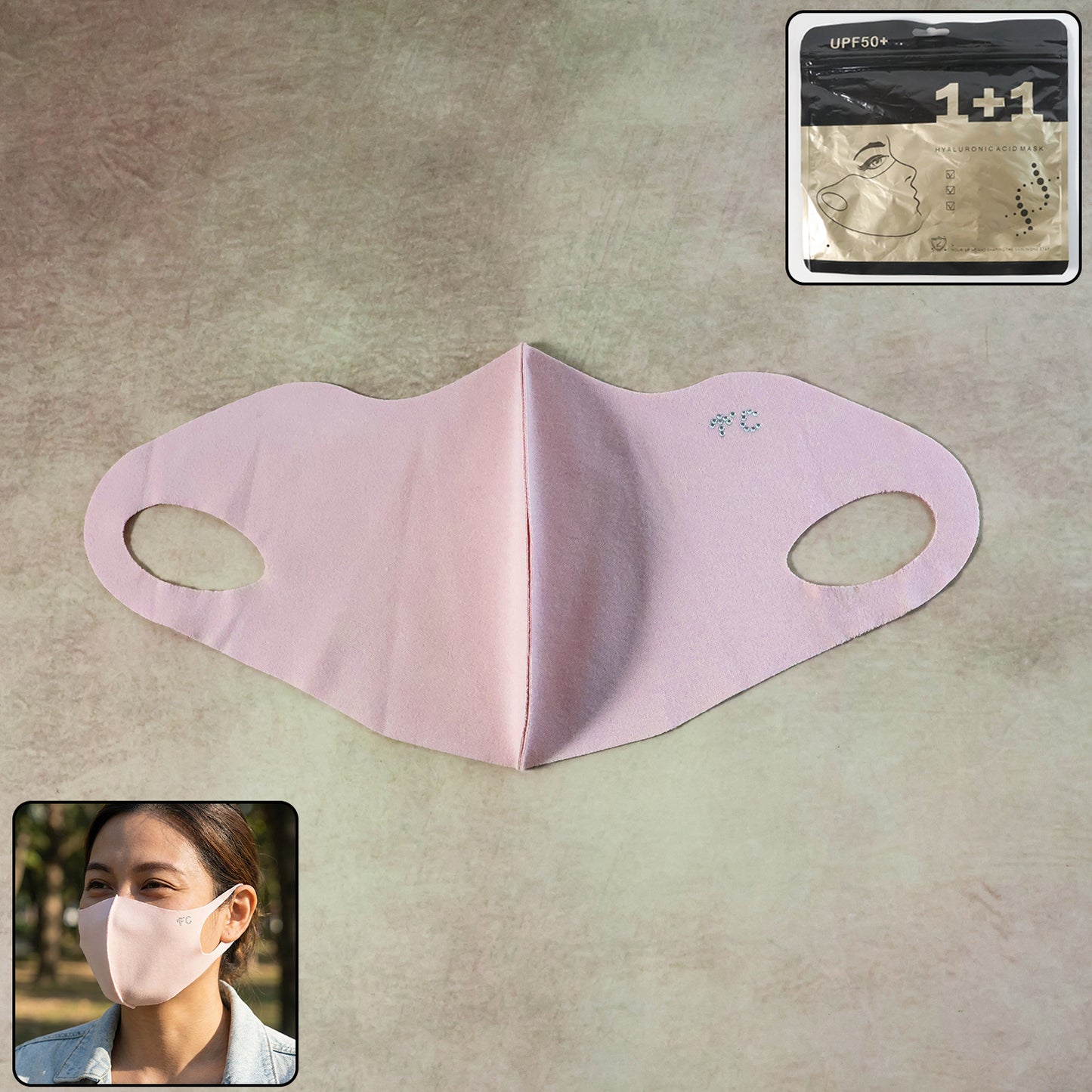 Hyaluronic Acid 3d Face Mask For Deep Hydration (1 Pc)
