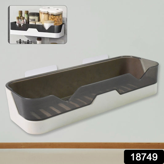Wall Mounted Adhesive Bathroom Shower Caddy  Shelf  Plastic (1 Pc)