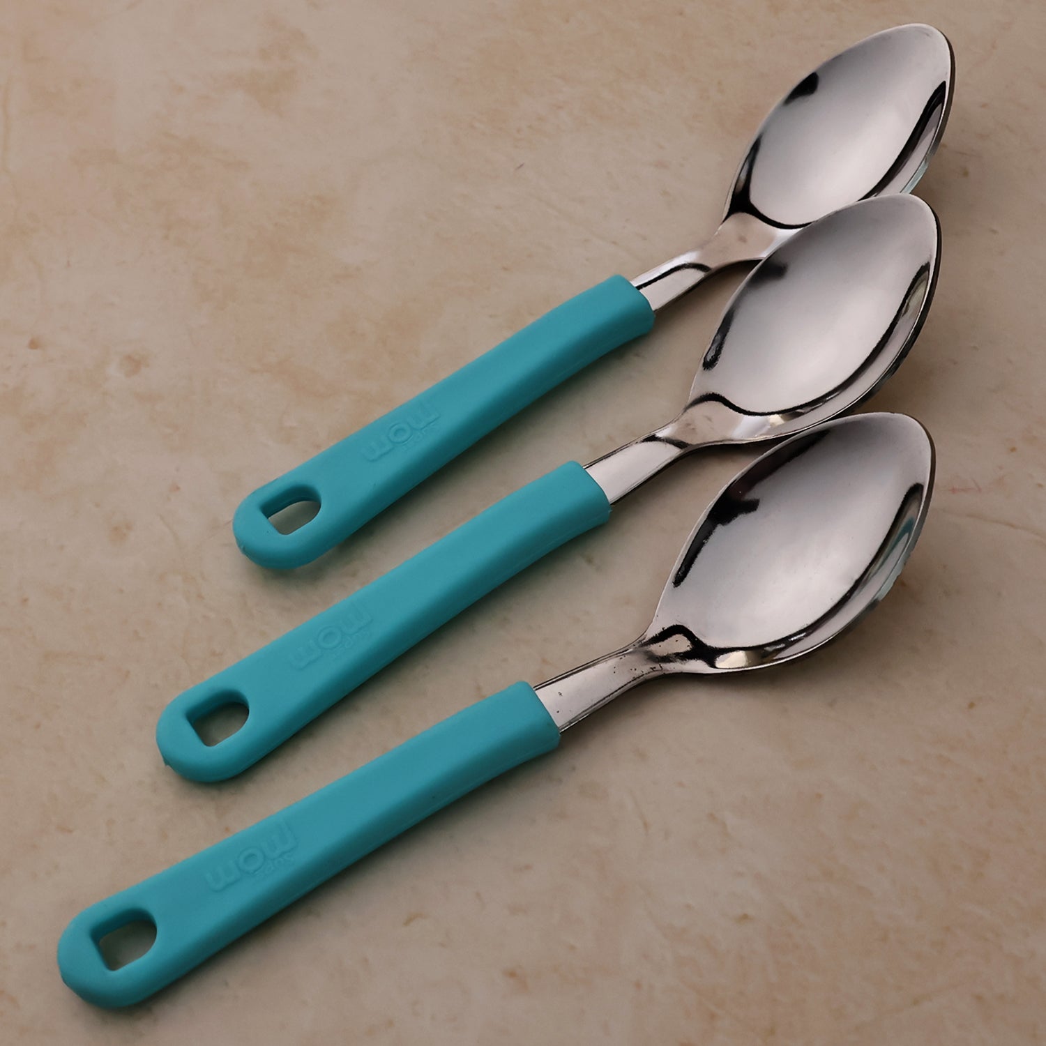 Supermom Stainless Steel Tea Spoon (6 Pc Set)