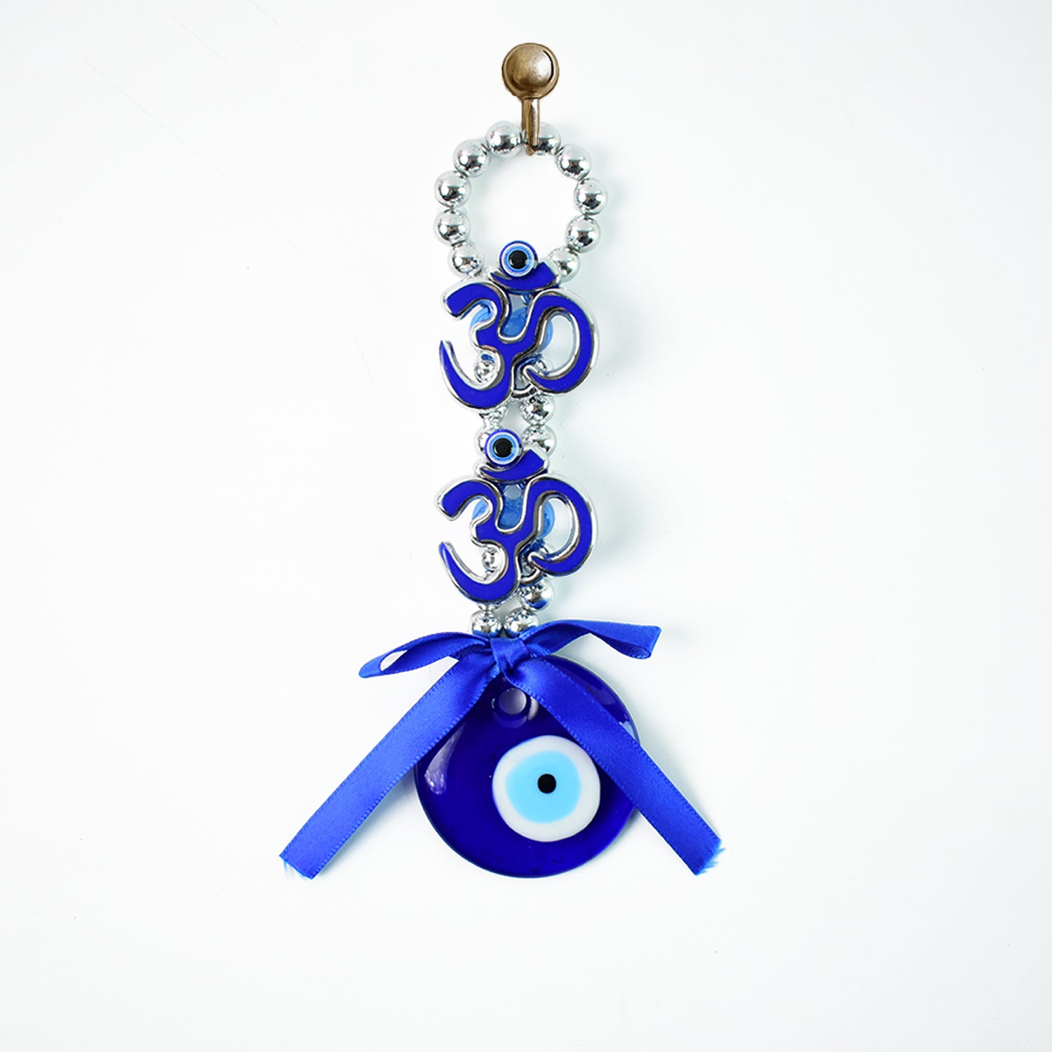 Decorative Double Om Symbol Evil Eye Hanging (1 Pc)